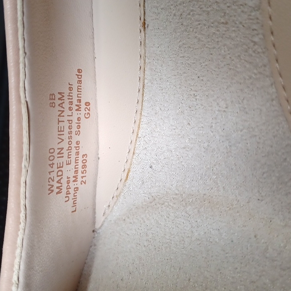 Cole Haan The Go-To Snake Print Pumps Almond Toe Heel Wedge Size 8 - Picture 2 of 10